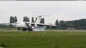 Il-76 Sky Georgia opět v Pardubicích
