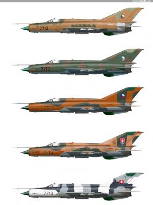  MiG-21MF 7713   rok.1982-1999