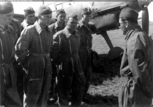 Výcvik na lietadlá Bf-109 v Dánskom Grove