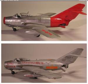 MiG-15   Tamiya 1:48   MiG-17   Smer 1:48