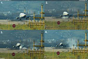 BTS crosswind landing :-)