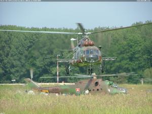 Mi-17+Mi-24,Prešovská kavaléria odlieta na SIAD 2004