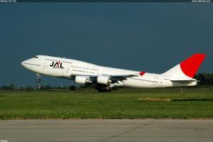 Beoing 747 JAL