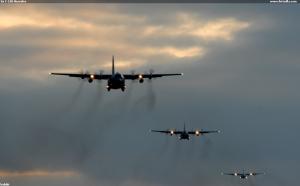 3x C-130 Hercules