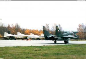 MiG-29A 4012+MiG-23MF