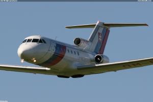 Jak-40 high speed pass