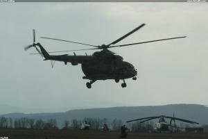 Mi-17 Landing