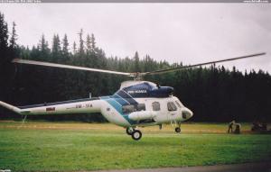 Mi-2 Kania OM-TFA 2003 Tatry