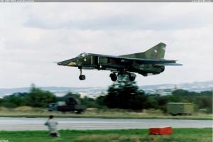 MiG-23BN 9863, poslední přistání