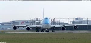 Boeing 747-406M - KLM - PH-BFG - Lining up RWY27