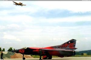 MiG-23MF+Z-37T