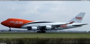 Boeing 747-4HAF/ER/SCD - TNT - OO-THA