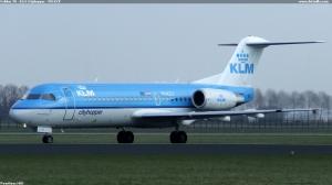 Fokker 70 - KLM Cityhopper - PH-KZV