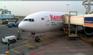 Boeing 777-2U8/ER - Kenya Airways - 5Y-KQT