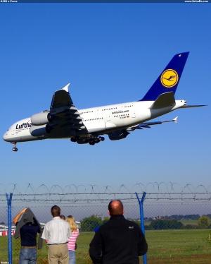 A380 v Praze