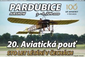 100 let letani v  Čechách, Pardubice airshow 2010