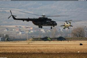 Mi-17M 0823,Mi-24D 0222