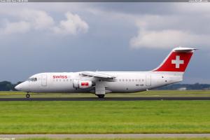Swiss BAE Avro 146-RJ100