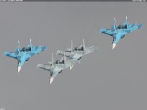 Su-27SM a Su-27SM3 100letVVS