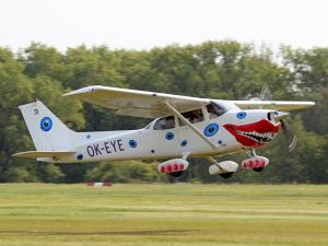 Cessna Davida Černého - autora množstva kontroverzných výtvorov...