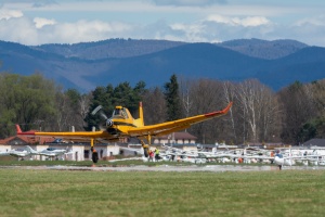 Z-137T Glider Towing at FCC Gliding 2023 Prievidza