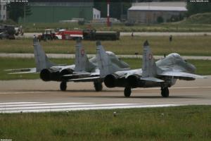 Skupinka MiG-29 na štarte