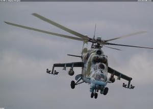 Mi-24D zo skupiny Skorpion
